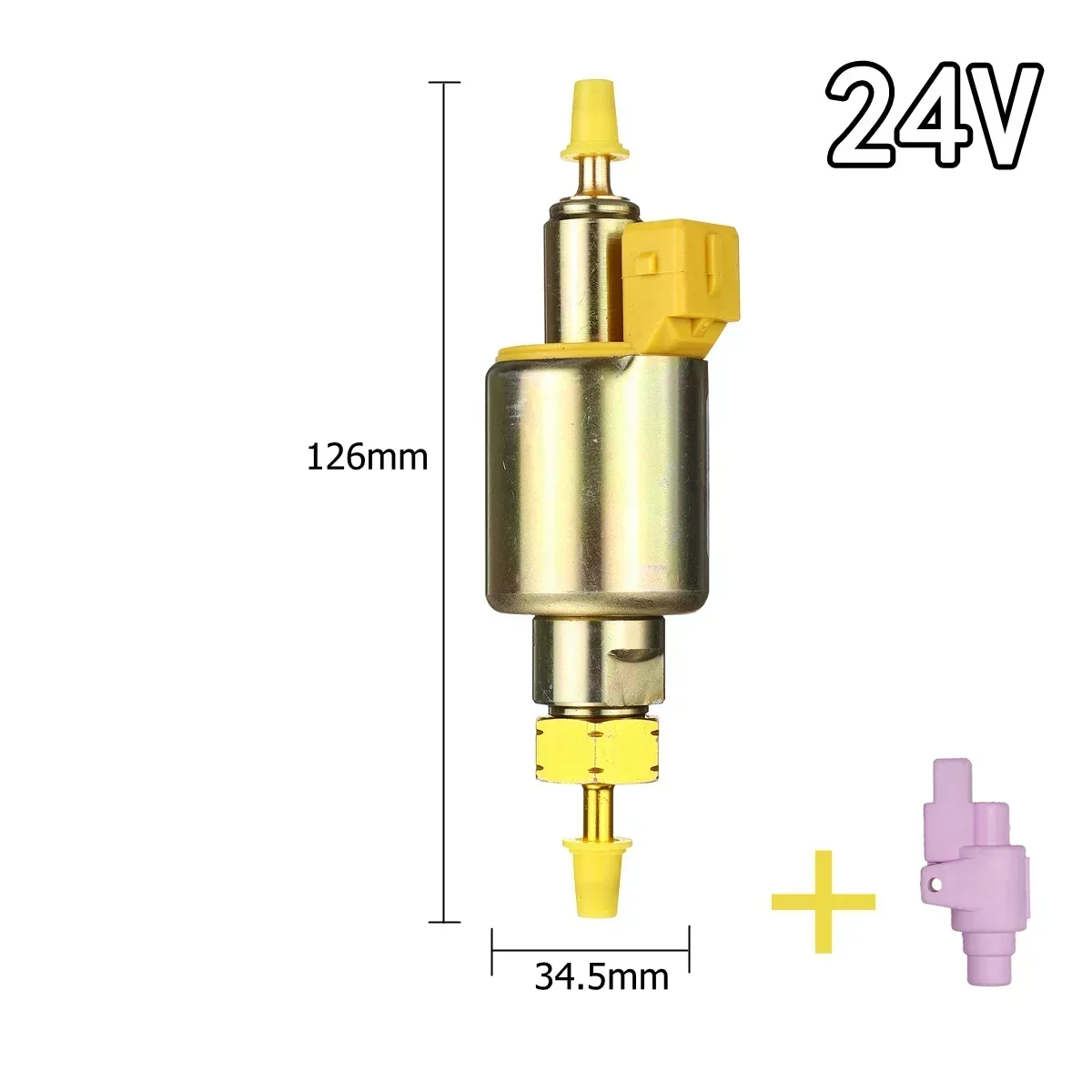 

For Truck Oil Fuel Pump 1KW to 5KW 12V/24V Air Parking Heater with Holder Housing For Webasto Eberspacher Heaters