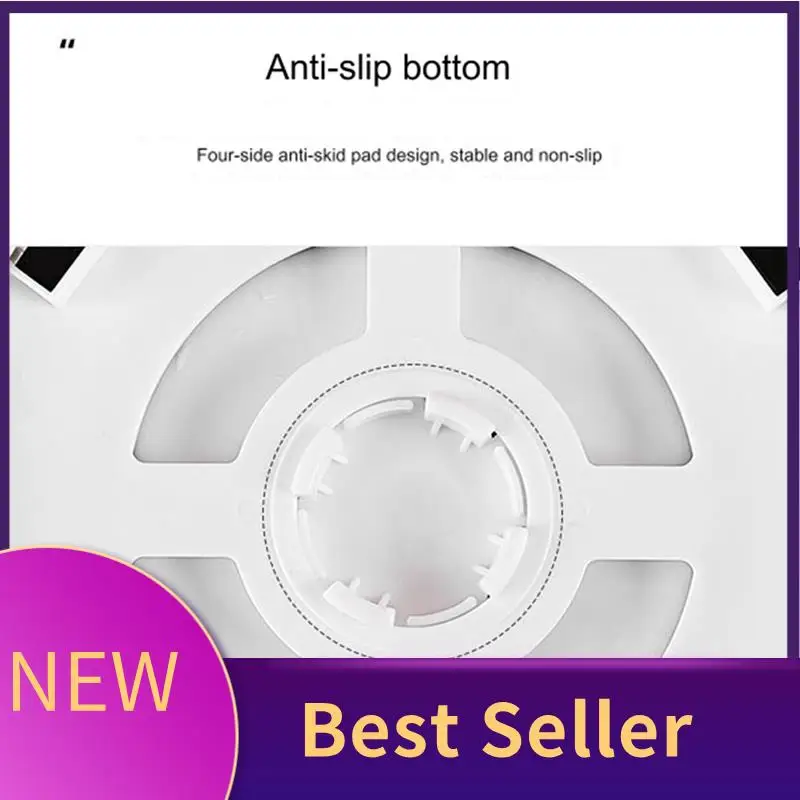

ABLU-Rotating Partition Grain Jar, Kitchen Rice Bucket, Food Storage Container, Large-Capacity Sealed Food Jar With Lid