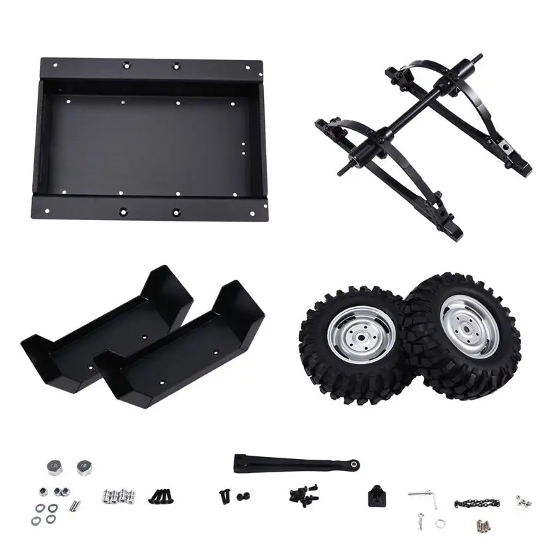 

Гусеничный радиоуправляемый прицеп 1/10 RC Crawler Axial SCX10 90046 TRX4 TRX6 Redcat RC4WD D90 CC01, аксессуары для моделирования