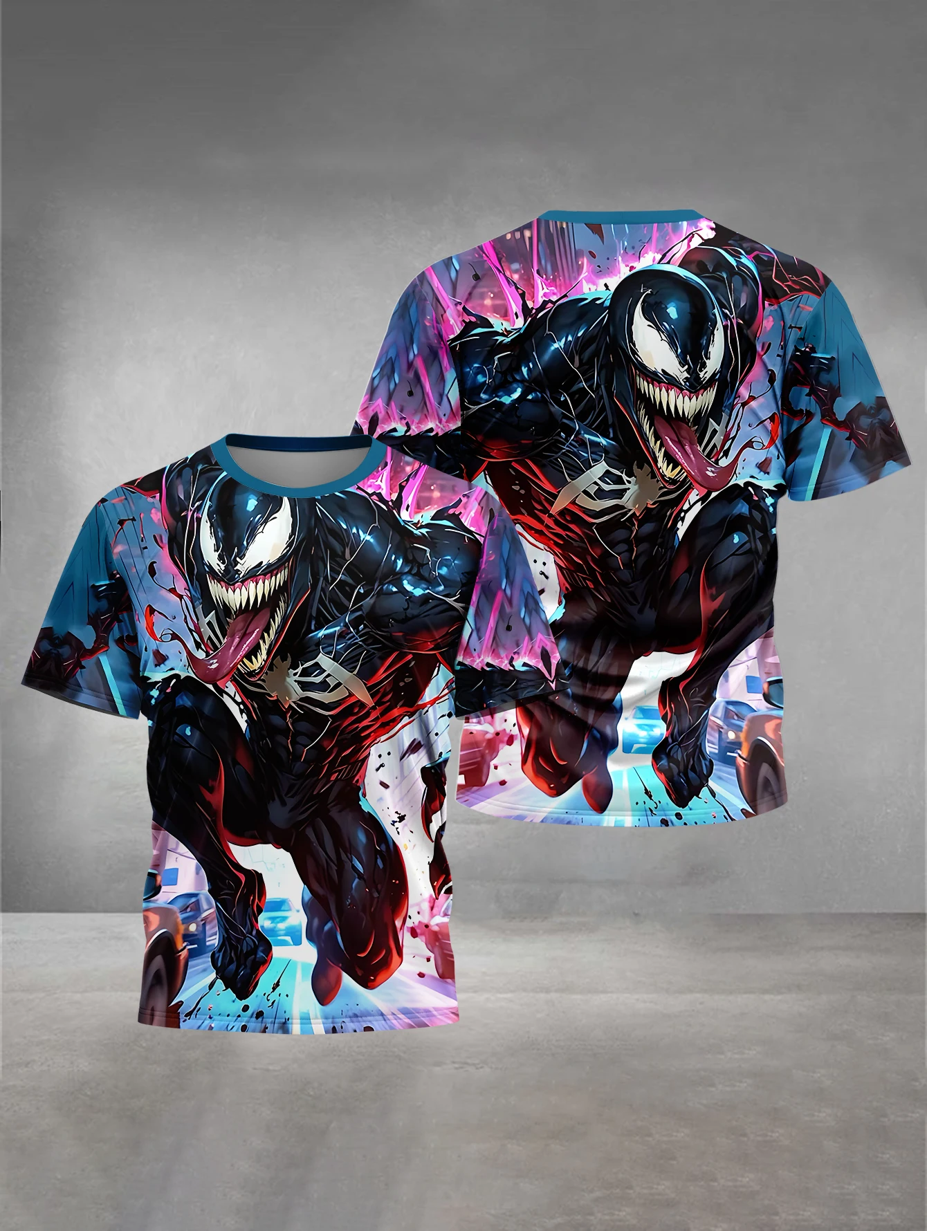 Cool and hot movie Venom 3D Print Baby Clothing 5 to 14 Years Male Outdoor Clothes for Children Boy Girl Child T-Shirt Top Shirt