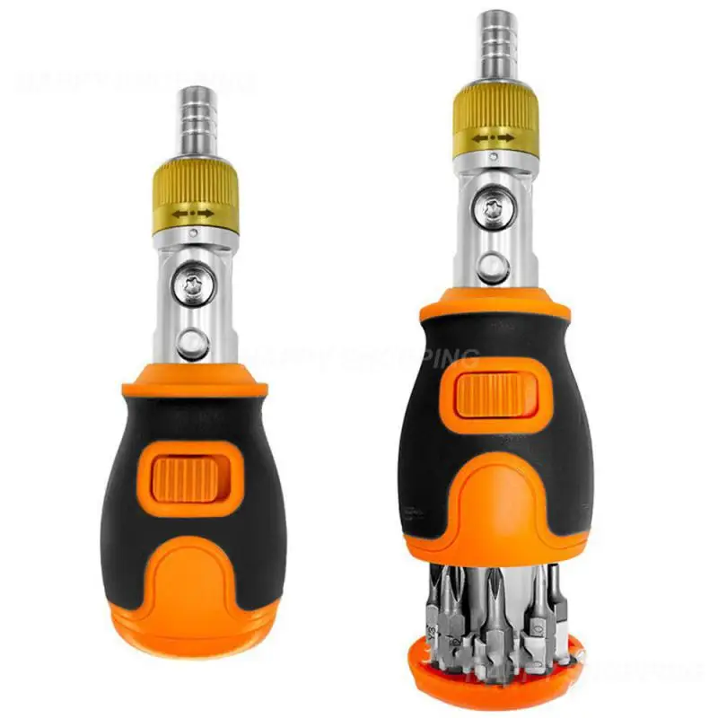 in 1 Screwdriver Set Professional Hand Tool Angle Ratchet Multi-angle Two-way Screwdriver Set Drill Bit