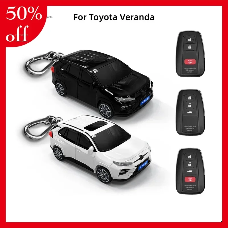 

For Toyota Wildlander Key Cover with Lights Car Key Car Model Key Protector Auto Accessories New