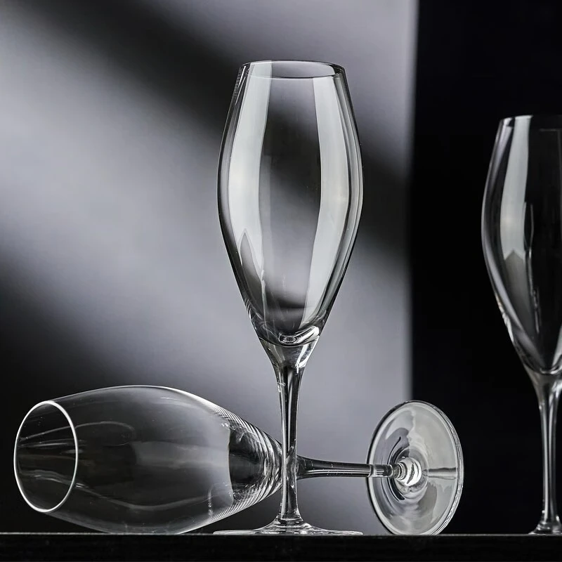 

Набор бокалов для красного вина ручной работы для домашнего ресторана, хрустальный, как высокий стебель, флейта для шампанского с коротким стеблем, купе, бокал для питья, 2 шт.