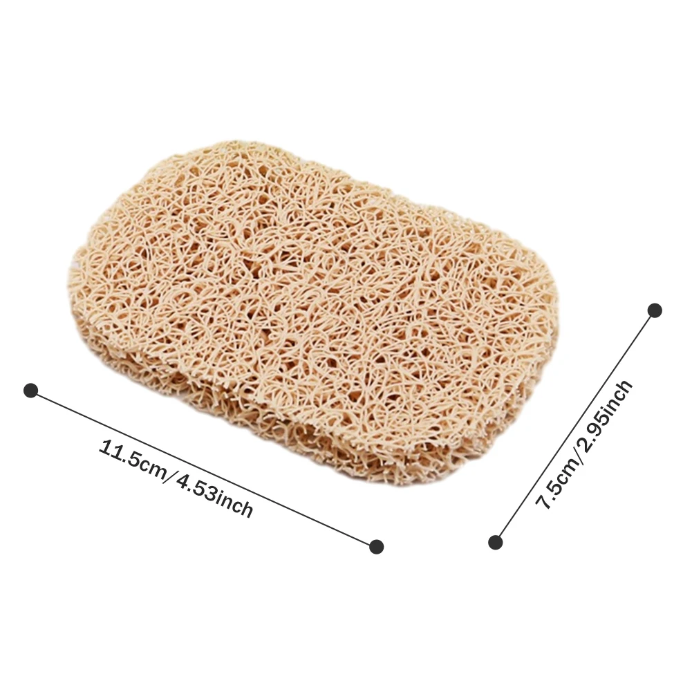 6pcs Soap Lifting Pad for Bar Soap Non-Slip Soap Saver Pads Self Draining Soap Bars Holder Pads for Kitchen Bathroom Travel