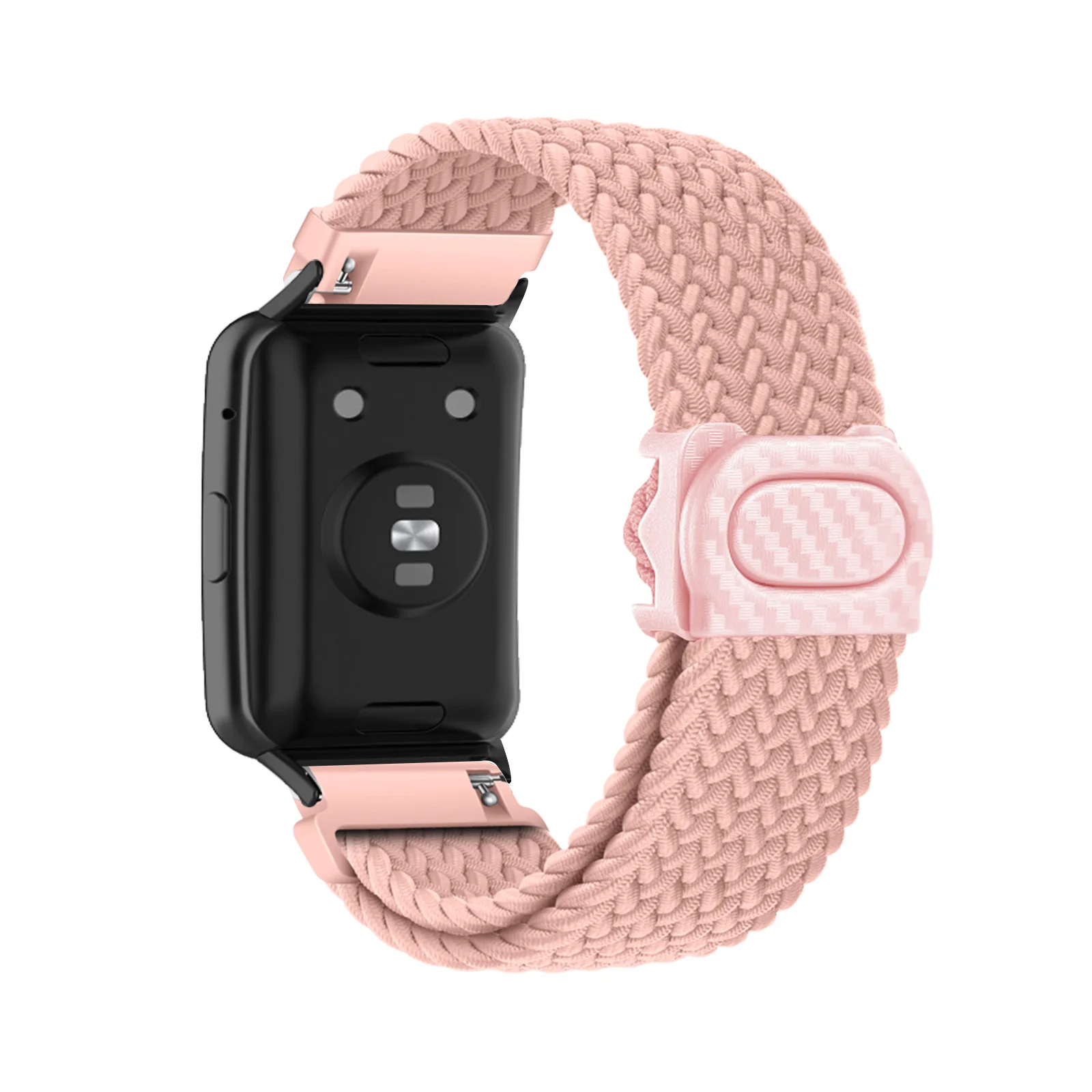 Elastische nylon banden voor Huawei Watch Fit 2-band, plastic gesp verstelbare nylon band