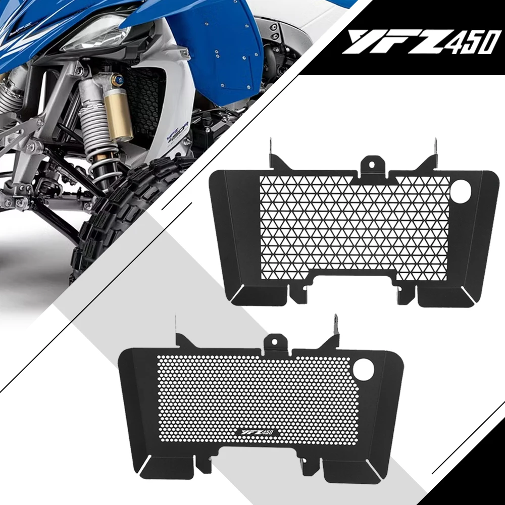 

For Yamaha YFZ450R YFZ450X YFZ 450R 450X 2009 2010 2011 2012 2013 Motorcycle Accessories Radiator Grille Guard Cover Protector