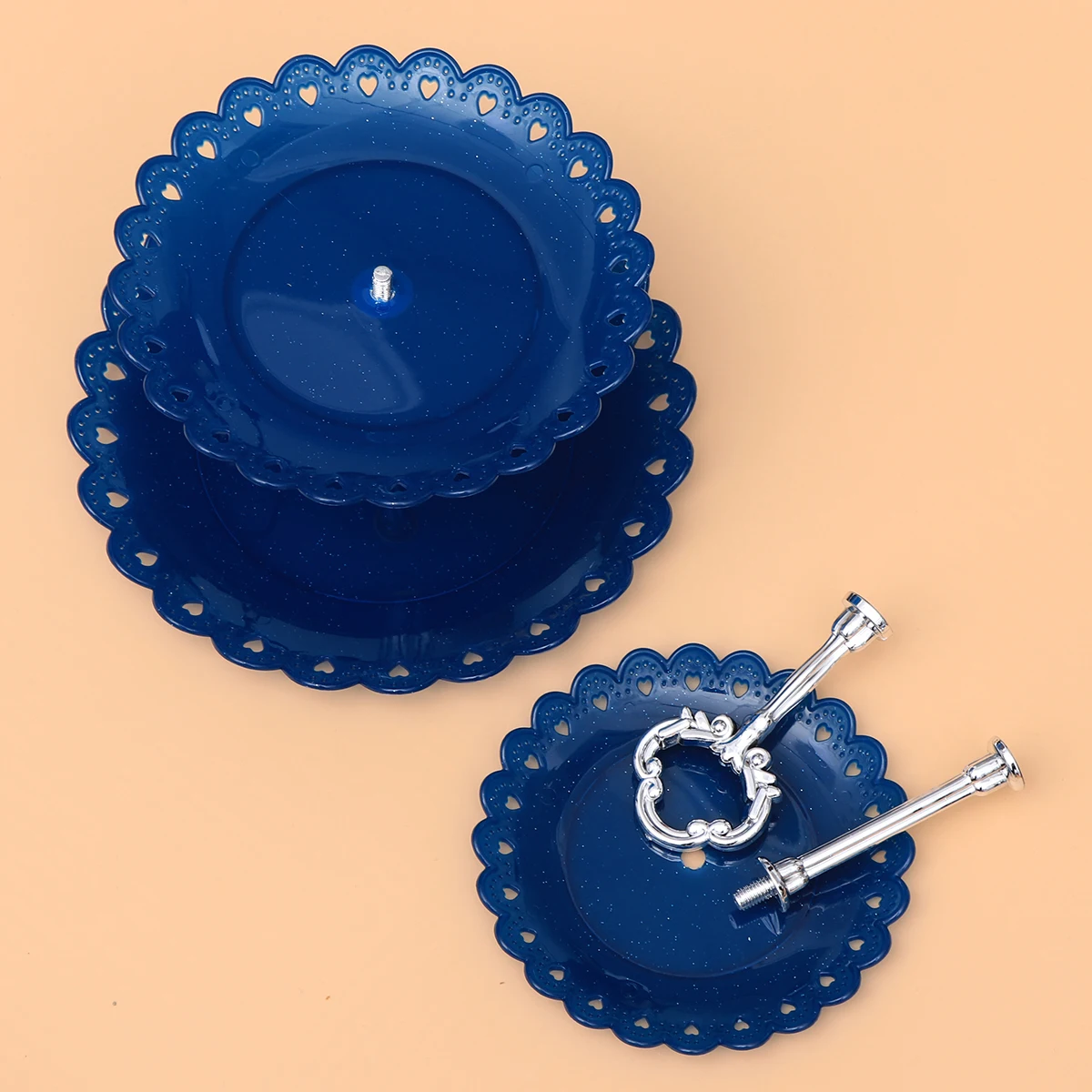 

Three Layer Cake Stand Detachable Fruit Plate Dessert Display Party Serving Platter Kitchen Storage Holder Home Decoration