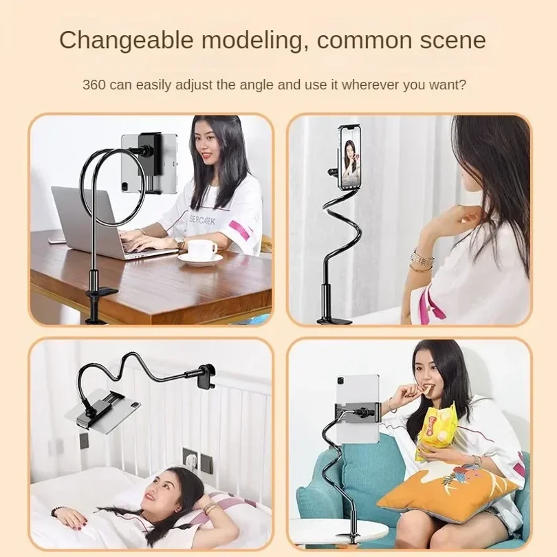 Universal Mobile Phone Holder Flexible Lazy Holder Adjustable Cell Phone Clip Home Bed Desktop Mount Bracket Smartphone Stand - view 6