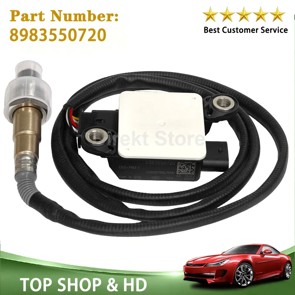 NEW PM Accessories 89835-50720 8983550720 For Isuzu D-MAX Particulate Matter Sensor 0281007890 0281006991 1275100944 1277023203