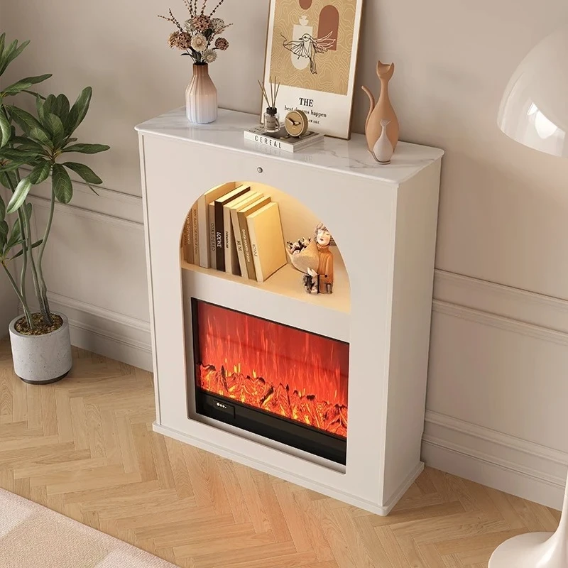 Creamy simple white modern chest