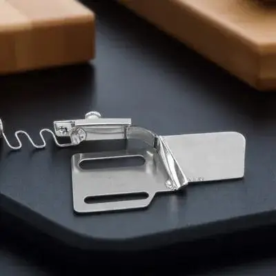 

Sewing Machine Binder Stainless Steel Replacement Binding Tool Double Fold Angle Binder Flat Seam Folder Multi-Purpose Sewing