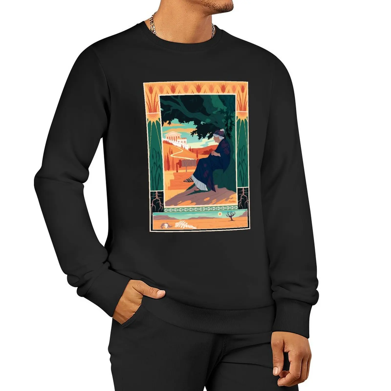 

Demeter at Eleusis Pullover Hoodie winter clothes men's sweatshirt