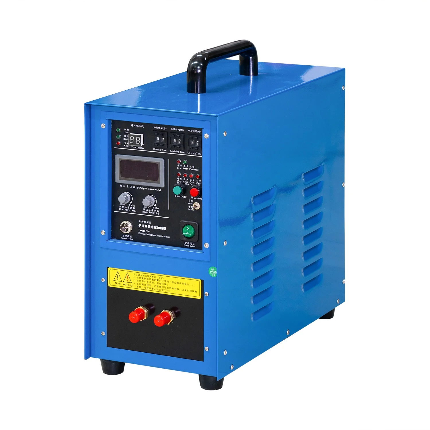 

16kw portable induction brazing machine copper tube brazing