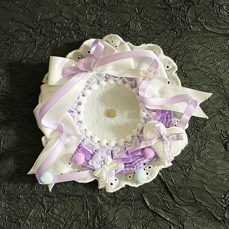 لطيف الدب الصغير شريط من الدانتيل شارة حامل ، عرض السلع الفاخرة ، عنصر رباعي لوليتا 55 مللي متر شارة صينية ، Abag أنيمي تأثيري #2