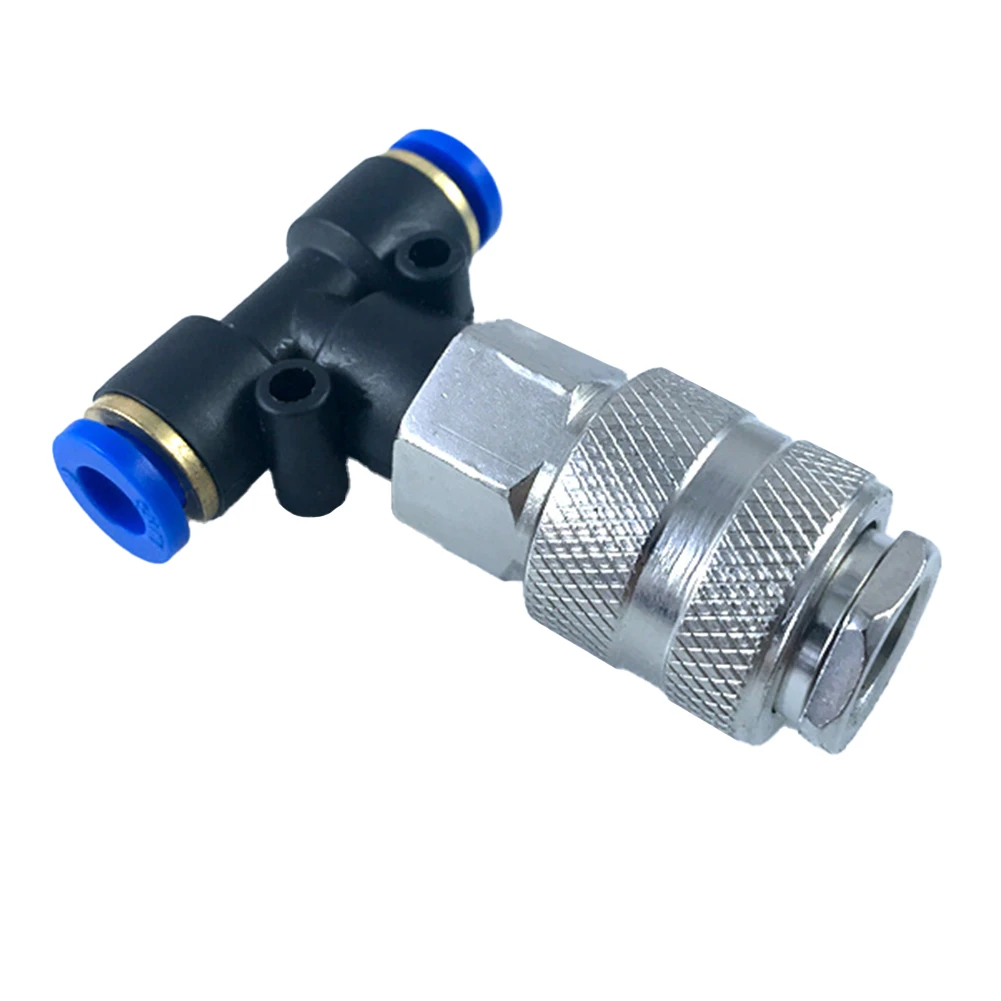 Air Blow Cleaning Tool with 5M Flexible PU Tube and Rugged Metal Nozzle for Automotive Industrial and DIY Applications