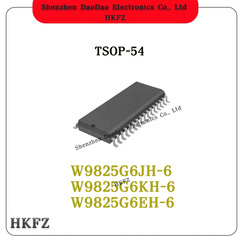 

5Pcs W9825G6JH-6 W9825G6KH-6 W9825G6EH-6 TSOP54 memory chip IC New original