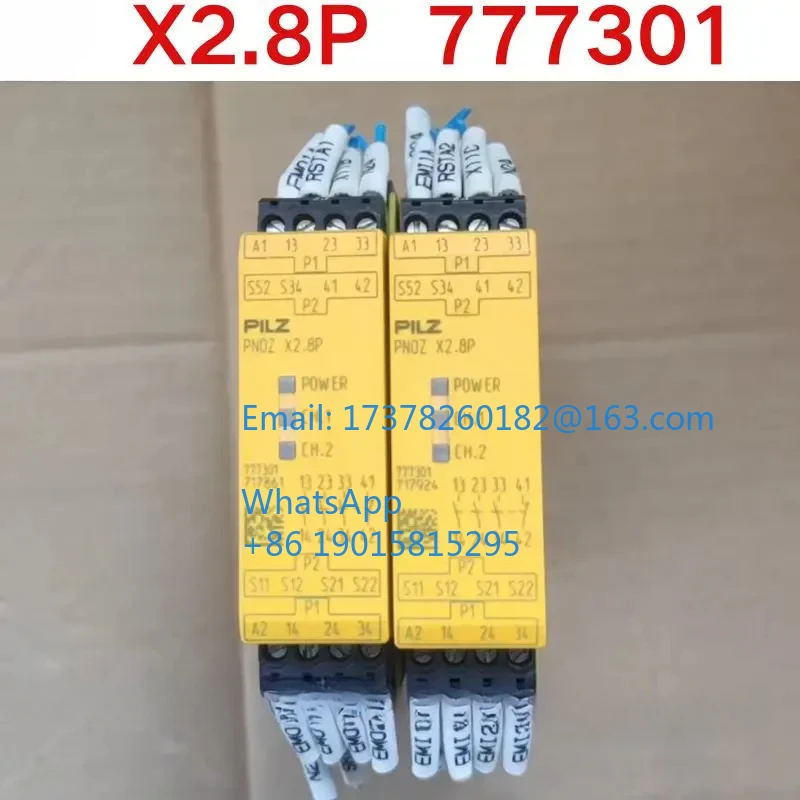 

Second-hand test OK Pilz safety relay X2.8P 777301