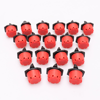 500pcs Adjustable 4/7mm Micro Nozzles For Flower Beds Vegetable Irrigation Dripper Emitter Watering Sprinkler Anti-Clogging