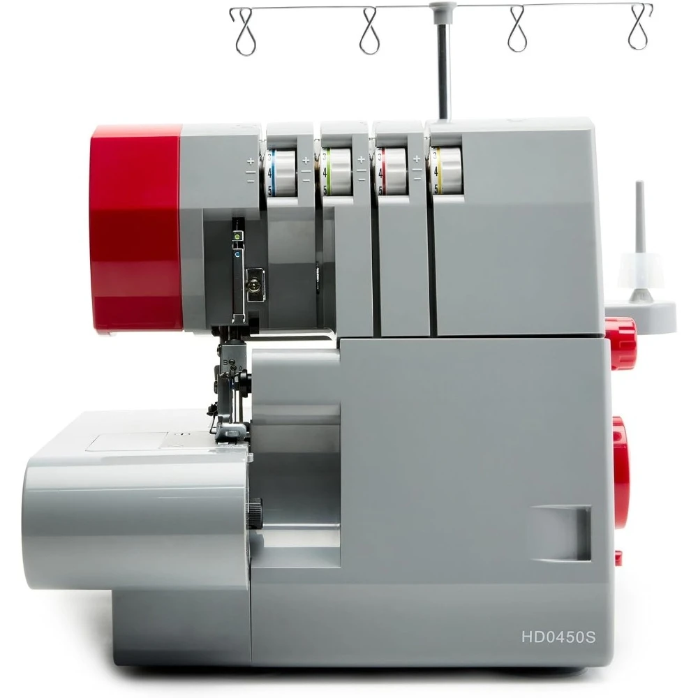 سيرجرز وآلات الأوفرلوك/مركب عالي التحمل |   آلة الأوفرلوك بسعة 2-3-4 خيط، 1300 غرزة/دقيقة، أكبر بنسبة 60% #2