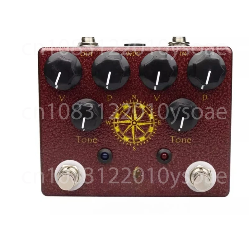

Overloaded Double Step Nail Electric Guitar Single Block Effect Device Classic Edition