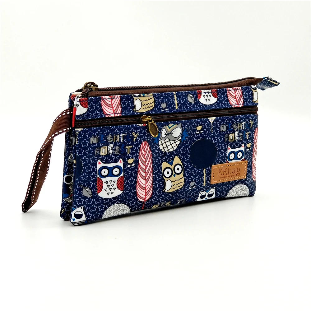 Polyester Wasserdichte Damen Münztasche Damen Organizer Brieftasche Weibliche Telefon Geldbörse Geldbeutel Clutch Handtasche Carteira für Mädchen – Detail 11
