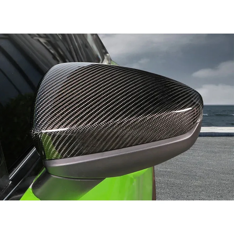 

For Audi Series A3 S3 RS3 Upgrade Shells Rearview Cap Carbon fiber rear view mirror case cover Car Accessories Body Kit