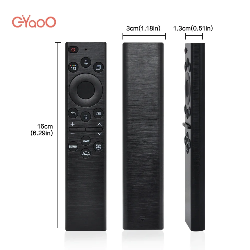 BN59-01385D TV Voice Remote Control For Samsung QLED 4K 8K Crystal Series TM2280E SMART TVs Without SOLAR