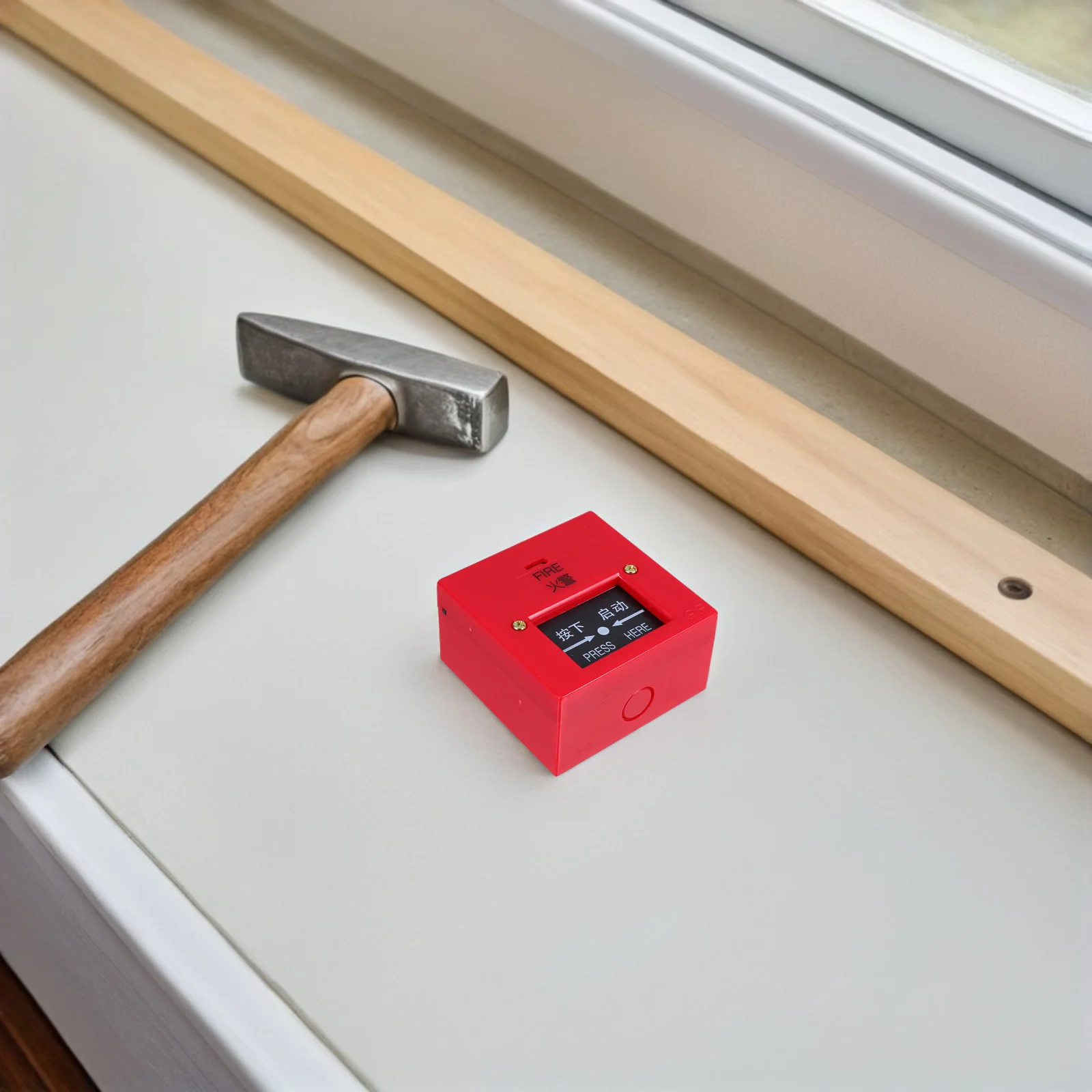 زر إنذار الحريق اليدوي القابل لإعادة الضبط، مفتاح إنذار الطوارئ، نقطة اتصال سريعة الاستجابة للتقليدية #3