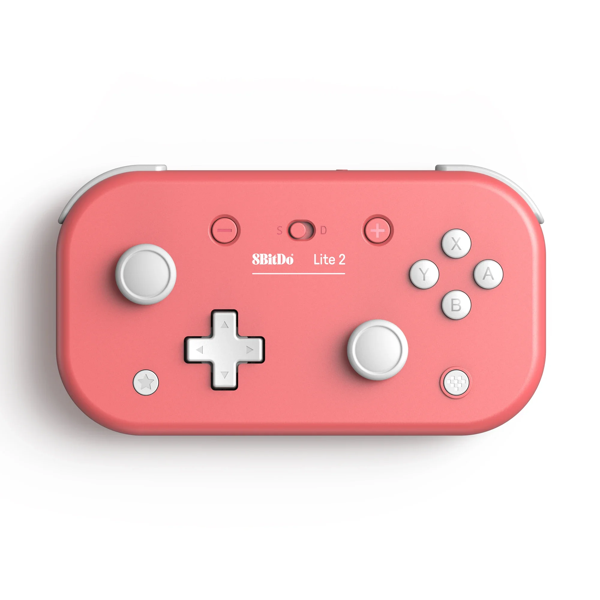 8BitDo Lite 2 pengontrol Game Bluetooth nirkabel, Gamepad getaran Joystick untuk Nintendo Switch Lite Android Raspberry Pi