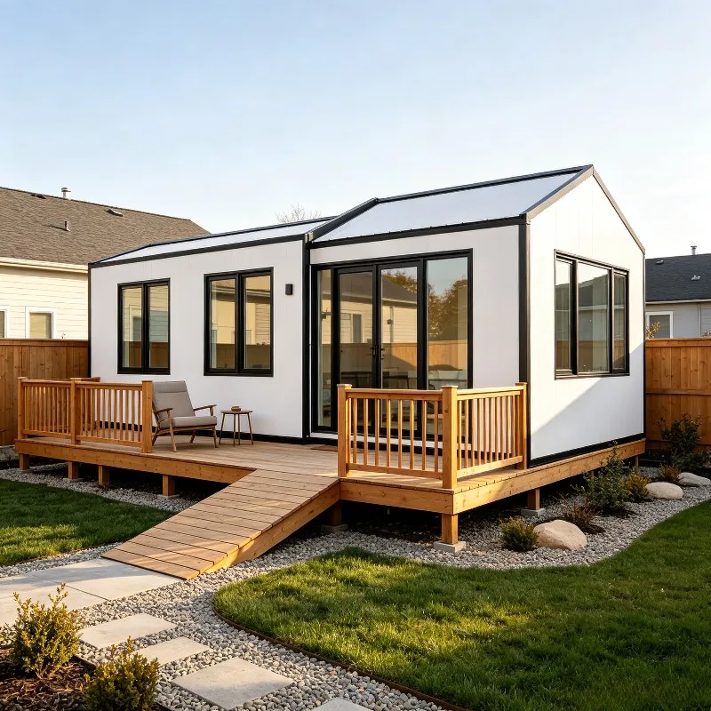 Portable Tiny Home 40 Ft 20Ft Expandable Container House Forest Cabin Container House Back Yard House Folding Room Vacation Room