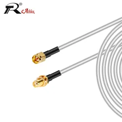 1M 2M 5M 10M 20M SMA Male to SMA Male RG58 50ohm Coaxial Cable SMA Plug WiFi Antenna Extension Cable Connector Adapter Pigtail