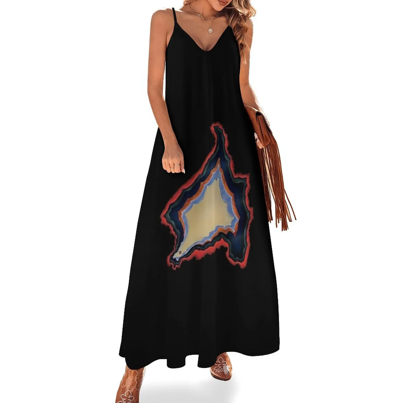 

010 TYLER CHILDERS Sleeveless Dress Woman's evening dress evening dress Beachwear women's clothing trend 2024