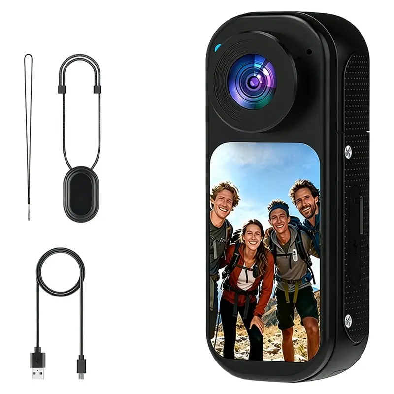 

[AAAE 2026] S70pro WIFI Mini Rotating Thumb Camera Outdoor Sports Long Range Essential Magnetic 1.47" New