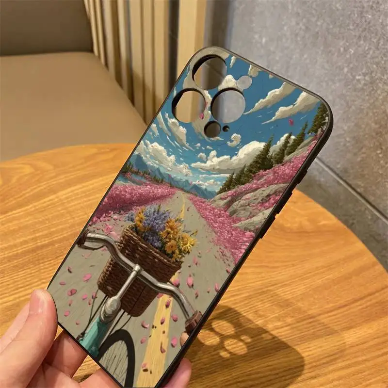 

Samurai Hannya Mask Ghost Cover Phone Case For IPhone16 15 14 13 12 Mini 11 Pro XS Max X XR SE5 6 7 8 Plus Soft Silicone Cover