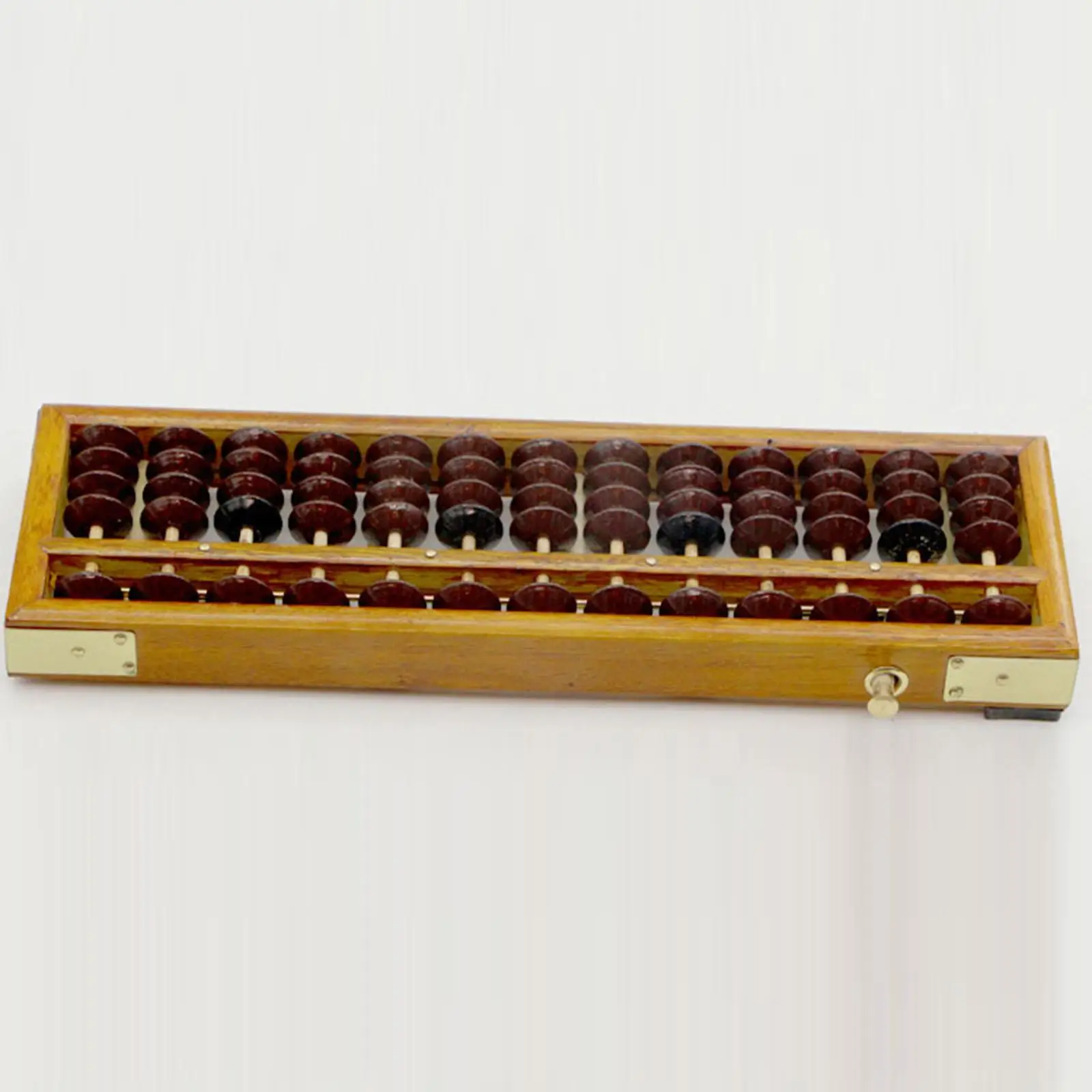 Wooden Abaco for Children 13 Digits Counting Calculator Math Learning Montessori Educational Beads Tool view 5