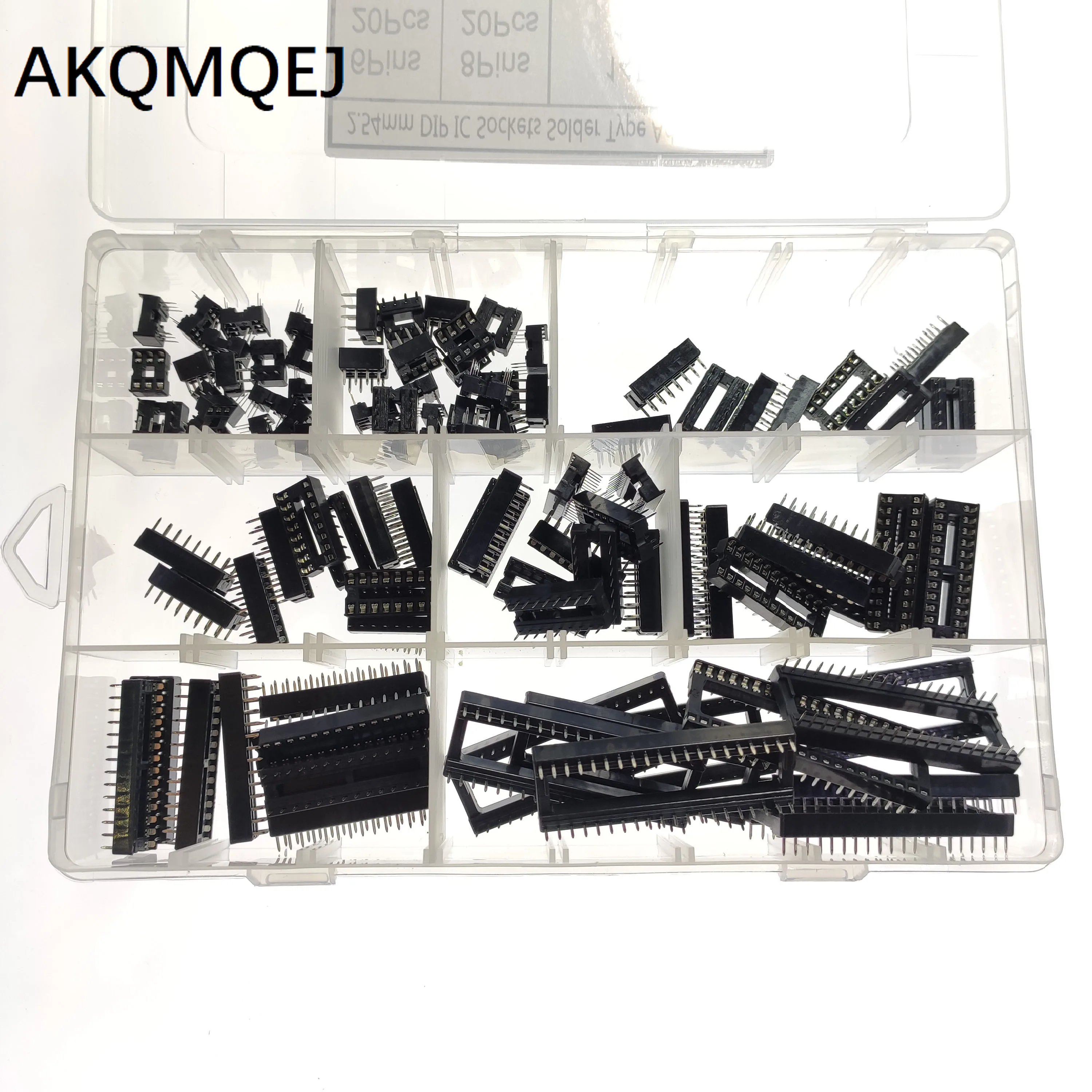 

8 specifications 2.54mm IC plug-in DIP-8 6 14 16 18 24 28 40Pins 100PCS