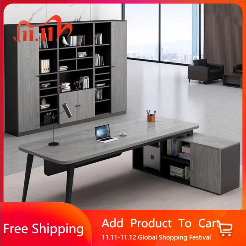 

Luxury Home Office Computer Table Base Cheap Writing Wooden Study Computer Desks Executive Mesas Escritorio Trendy Furniture