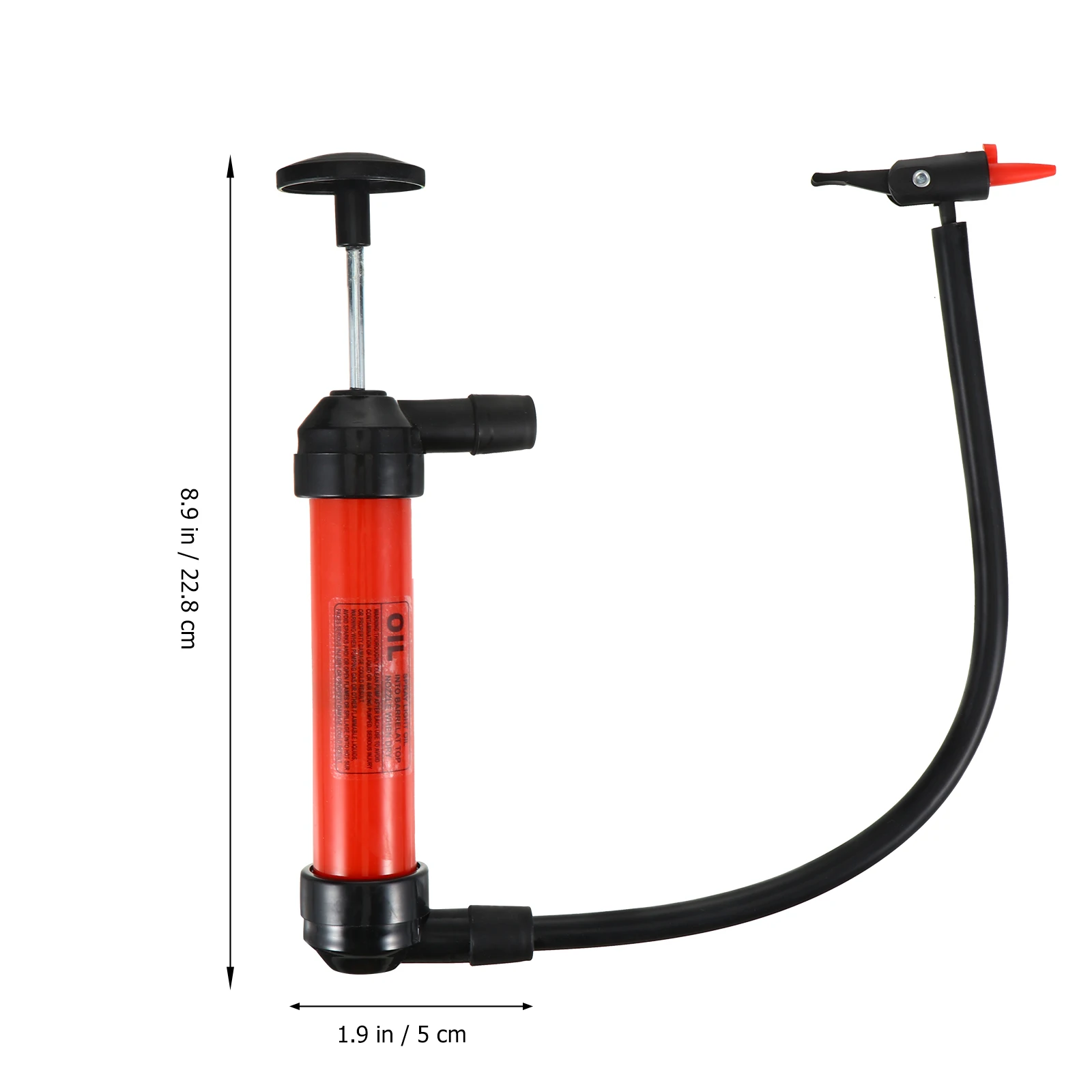 

1 set Multifunctional Oil Suction Pump Fuel Transfer Hose Manual Car Accessories Petrol Diesel Corrosion Resistant Leakproof