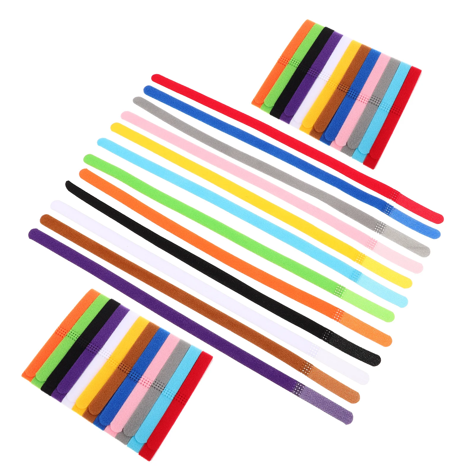 

36Pcs Pet Identification Collar Puppy Kitten Adjustable Soft Fabric Colorful Nylon Litter Bands Small Dog Whelping