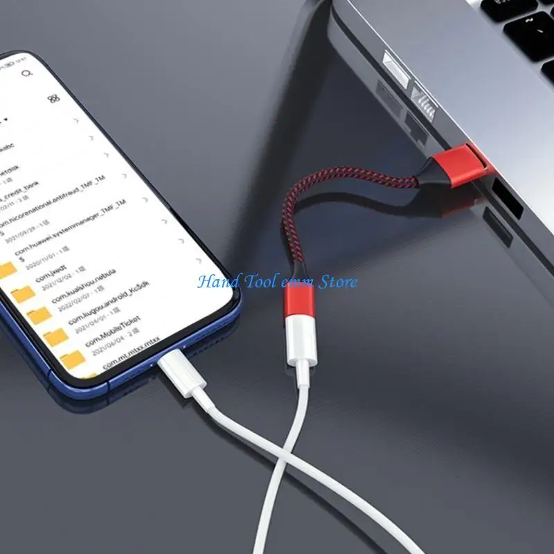 

H37F USB 2.0 Male to Type C Female Connector Support Data Sync for Phone