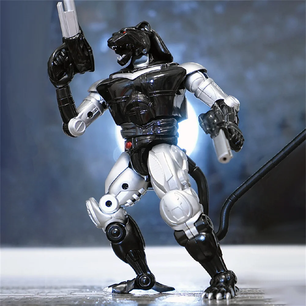 箱付きトランスアートロボットおもちゃ,ta,BWM-03, BWM-04,ravage,Cheetor, Beast War,アクションフィギュアコ