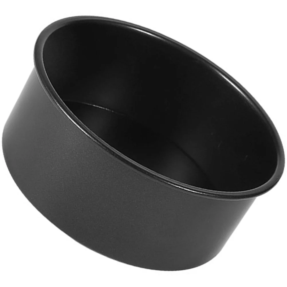 6 Inch Live Bottom Cake Mold Pudding Baking Pans Nonstick Round Metal Stainless Steel Set Cheese Molds