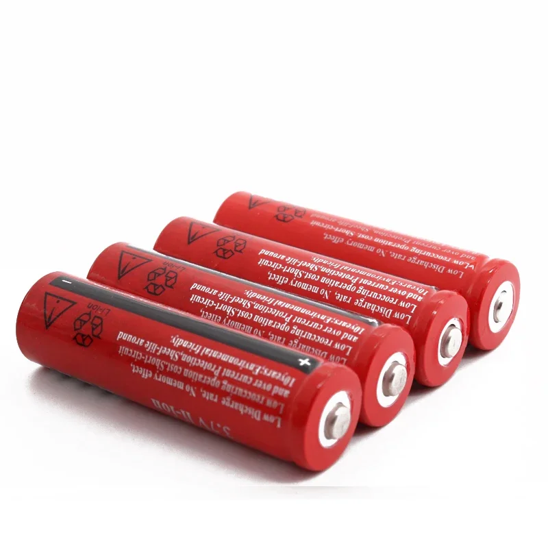 100% new 3 .7V High Quality 4800mAh 18650 Lithium ion batteries Rechargeable Battery For Flashlight Torch