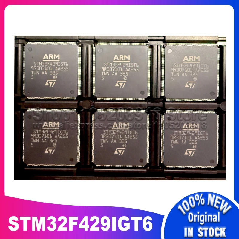 

2 ~ 20 шт./лот STM32F429IGT6 STM32F429 LQFP-176 100% новый спотовый запас