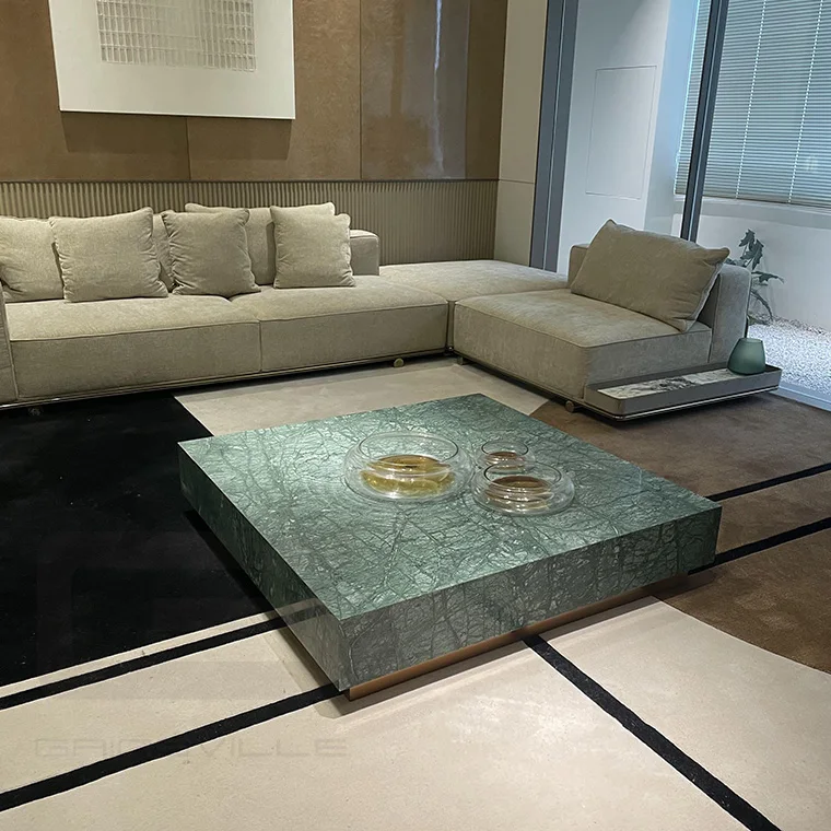 ！@Gainsville Furniture Custom Marble Coffee Tables Restuarent Home Tea Table Living Room Furniture