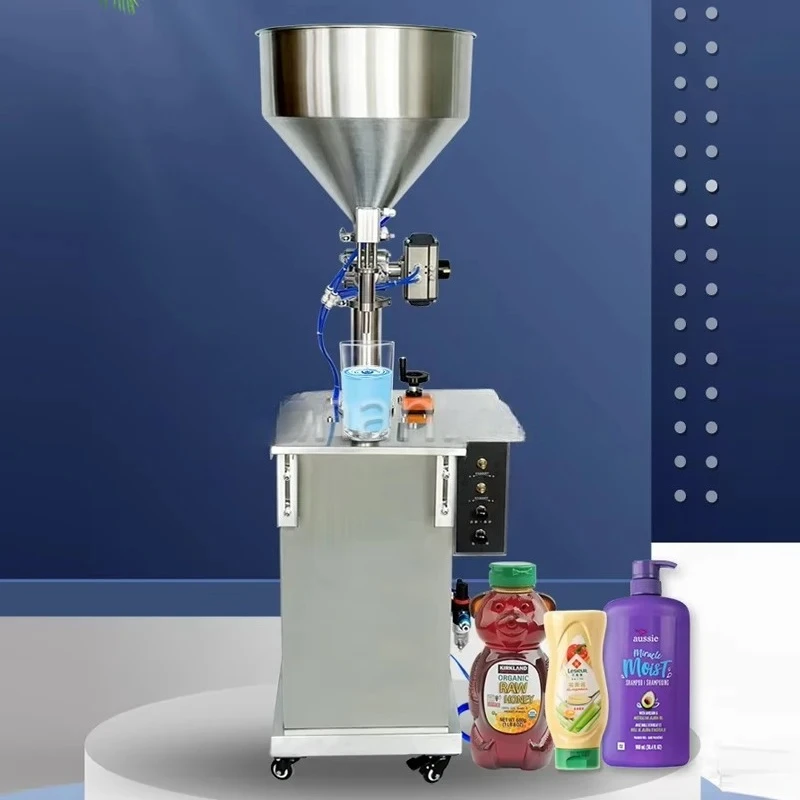 

High Quality Vertical Honey Filling Machine, Multifunctional Quantitative Cream Weighing Machine