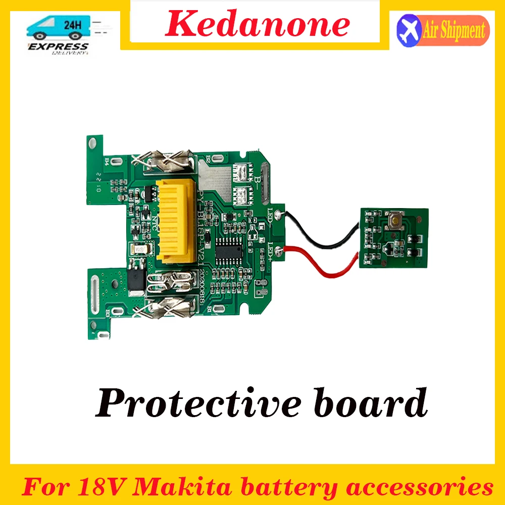 

new For Makita 18V batterythe complete set of accessories, shell, bracket, nickel sheet, screws, BMS, label ，spring