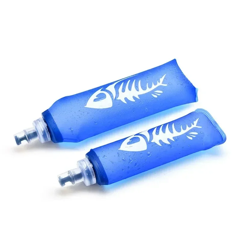 Flcopropriété d'eau souple pliable en TPU, sac d'hydratation, bouilloire de voyage, camping en plein air HI, 250ml-500ml