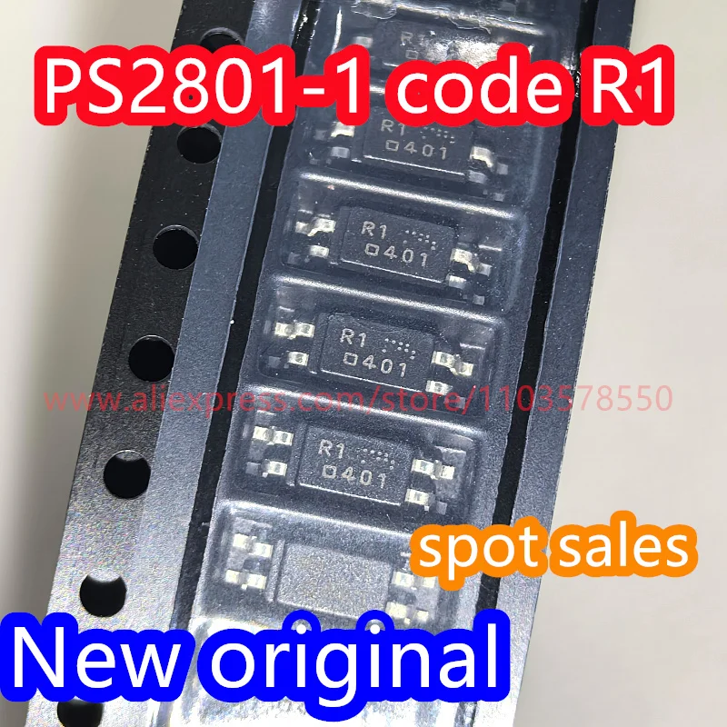 

(100 шт.) 100% новый оригинальный PS2801-1 шелкография R1 патч SOP4 1,27 мм небольшой объем оптопара фототранзистор выходной чип IC