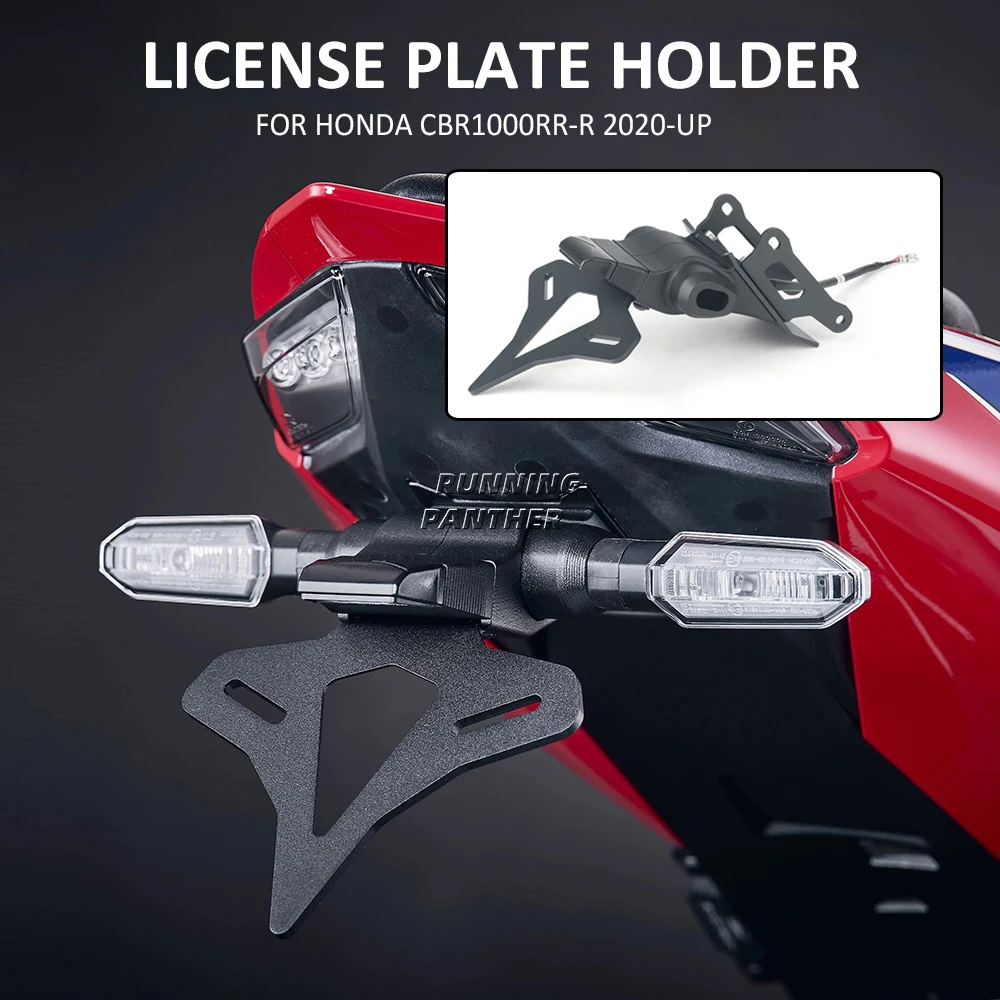 For Honda CBR1000RR-R CBR 1000 RR-R 2020-up Motorcycle Rear Short Tail Stock Tidy License Plate Holder Tailstock Bracket Kit